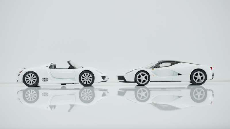 Illustration for article titled Kyosho Ferrari 9 1/64 #74 - Project Prancing Horse #74 - 2013 Ferrari LaFerrari